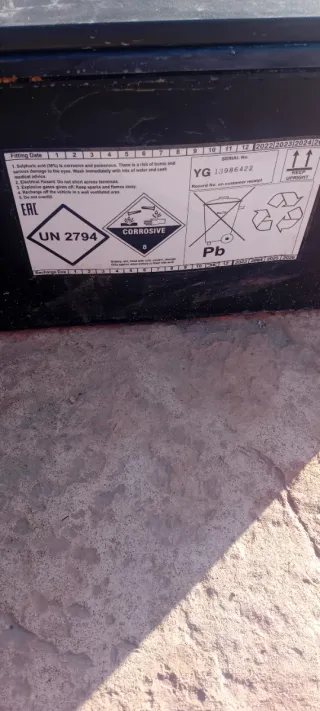 Batería camion tractor barco Silver 12V 220Ah 1150