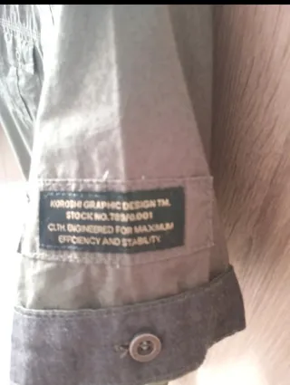 Camisa Koroshi Verde Talla M Nueva