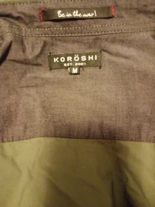 Camisa Koroshi Verde Talla M Nueva