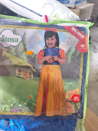 Disfraz infantil Atosa