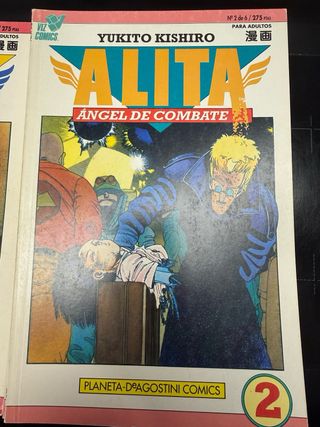 Alita angel de combate manga