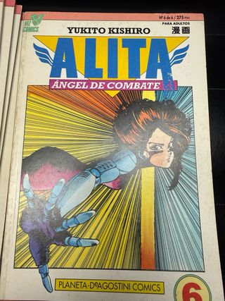 Alita angel de combate manga