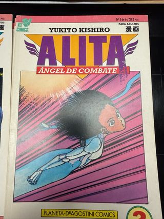 Alita angel de combate manga