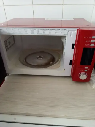 Microondas Candy Grill Rojo