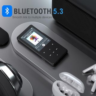 ODEJOI MP3 64GB BT5.3 HiFi táctil altavoz radio FM