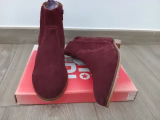 Botas ante granate talla 38