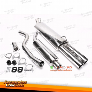 Sistema de escape TA Technix de acero inoxidable