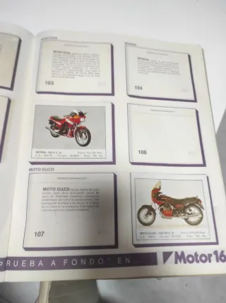 Álbum de Cromos Motos - Colección Motor16