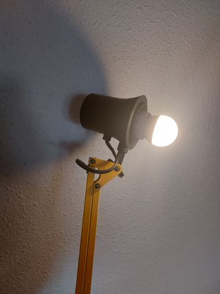 Lámpara Fase extensible amarilla