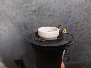 Lámpara Fase extensible amarilla