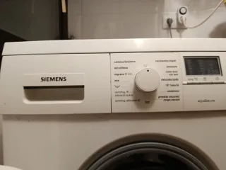 Lavadora Siemens 6kg 1000rpm