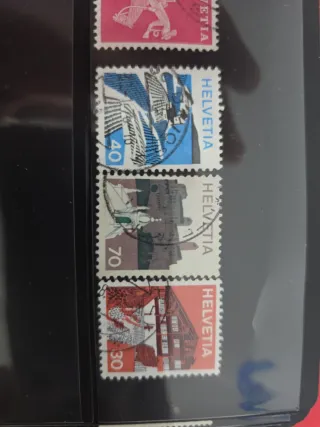 Lote 22 sellos Helvetia buen estado