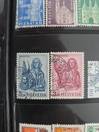 Lote 22 sellos Helvetia buen estado