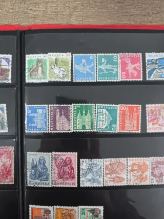 Lote 22 sellos Helvetia buen estado