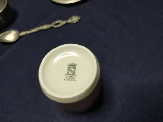 Zuccheriera in peltro 95% Rein Zinn Vintage