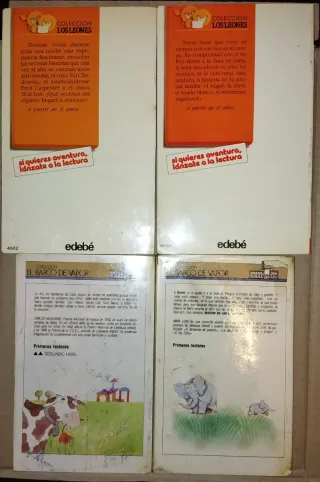 Libros de cuentos infantiles.
