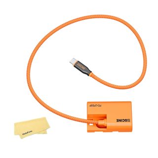ZGCINE PD‑LPE6P cable Fake Batería Canon LP‑E6 USB