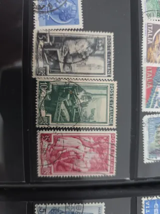 Lote 25 sellos antiguos colección Italia