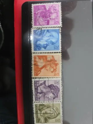 Lote 25 sellos antiguos colección Italia