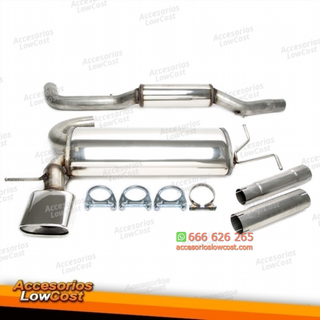 Sistema de escape TA Technix de acero inoxidable