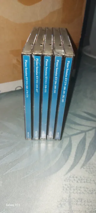 CD'S de Mozart Piano Sonatas 5