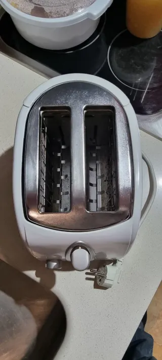 Tostadora Russell Hobbs Blanca Doble Ranura