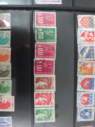 Sellos Francia Varios Valores