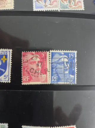 Sellos Francia Varios Valores