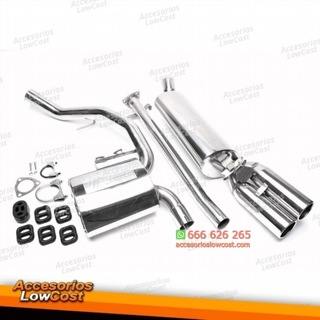 Sistema de escape TA Technix de acero inoxidable