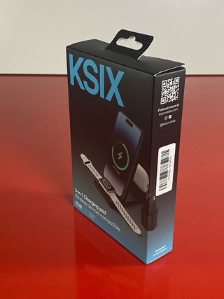 Cargador Ksix 3 en 1 Inalámbrico 15W