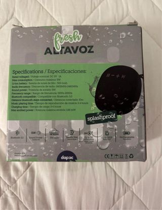 Altavoz Bluetooth Portátil Splashproof