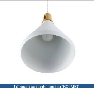 Lámpara Colgante Nórdica KOLMIO 2unidades