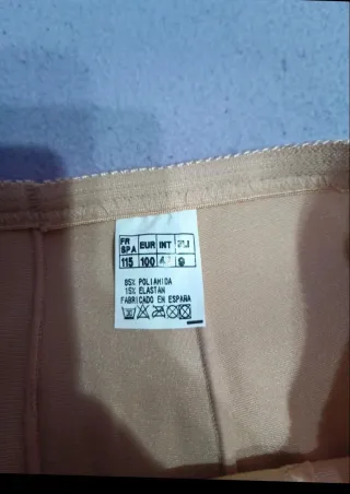 Faja Pantalón Eliane Talla 100 Beige Nueva