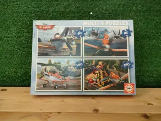Puzzles Disney Planes Educa 4 en 1