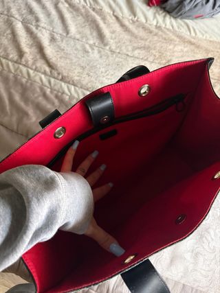 Bolso Tous Grande Beige/Gris