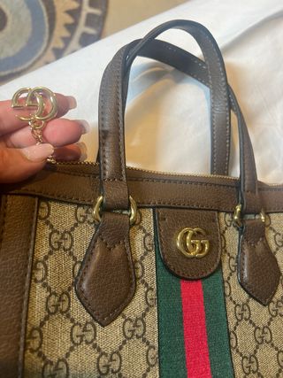 Borsa Gucci Ophidia Marrone e Verde
