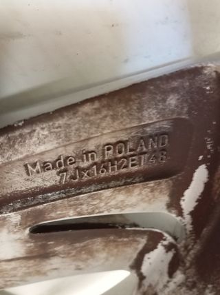 Volkswagen 7jx16 llanta golf viii lim. 451626