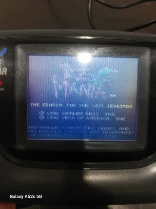 Tazmania Game Gear Sega