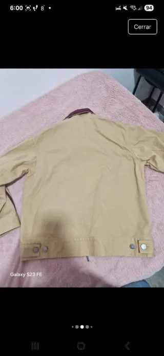 Chaqueta Adidas Beige y Marrón