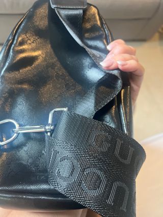 Borsa a tracolla Gucci nera da uomo