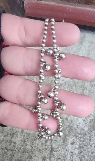 TOBILLERA/PULSERA CON CASCABELES