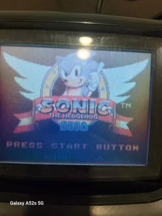 Sonic The Hedgehog Game Gear Sega