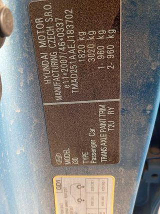 Mando elevalunas delantero hyundai i30cw 434366