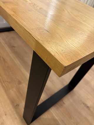 Mesa de roble macizo para despacho o comedor cocin