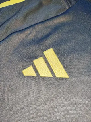 Chándal Real Madrid Adidas 2025/26 Gris Dorado