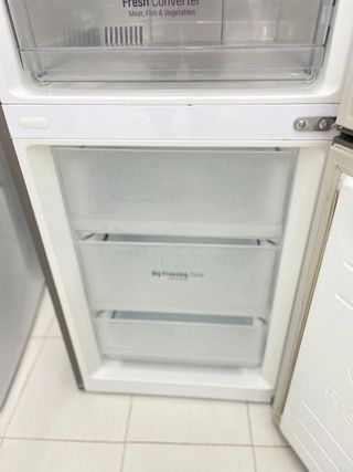 Nevera LG Combi Gris