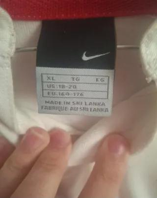 Maglia Rugby Inghilterra Vintage O2 Nike