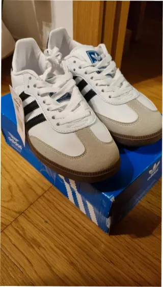 Adidas Samba OG Cloud White Core Black Talla 40