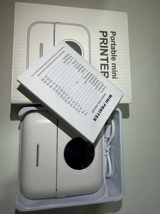 Mini Impresora Portátil Blanca