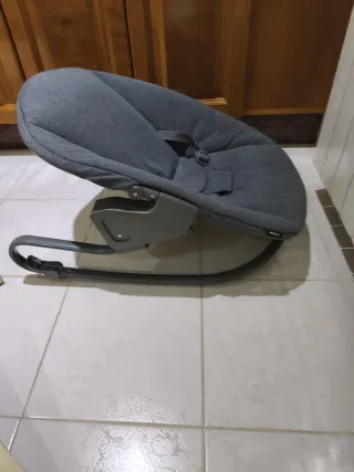 Hamaca bebé Hauck gris